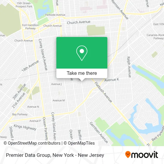 Premier Data Group map
