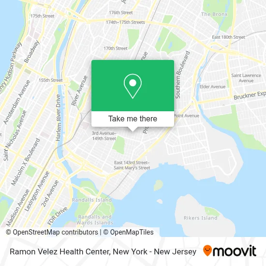Ramon Velez Health Center map