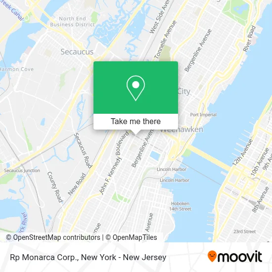 Rp Monarca Corp. map