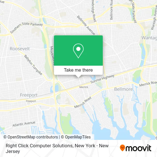 Right Click Computer Solutions map