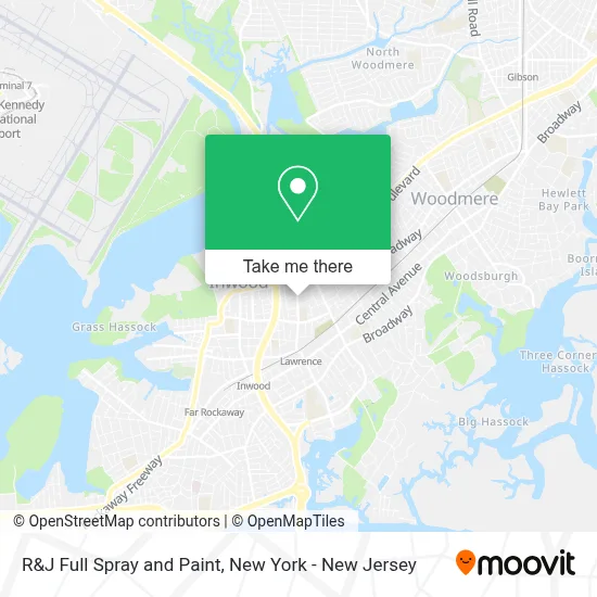 R&J Full Spray and Paint map