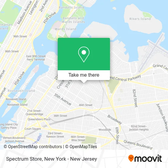 Spectrum Store map