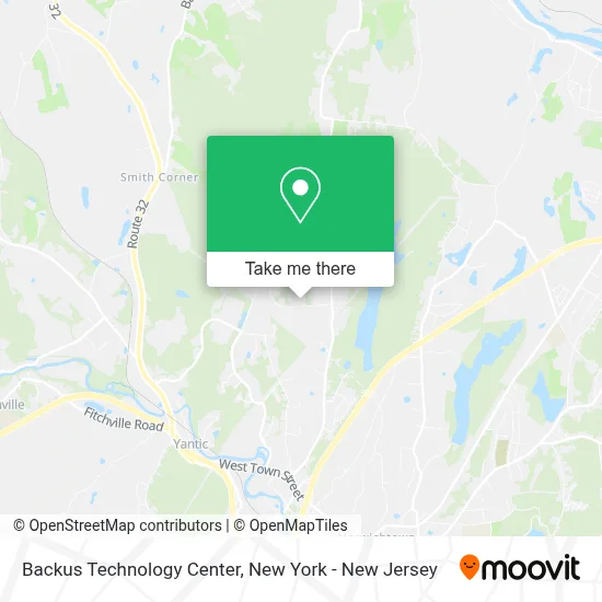 Backus Technology Center map