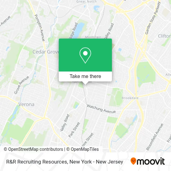 R&R Recruiting Resources map