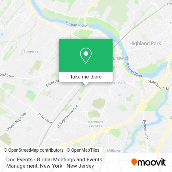 Doc Events - Global Meetings and Events Management map