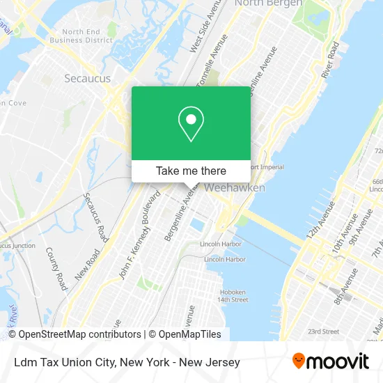 Ldm Tax Union City map