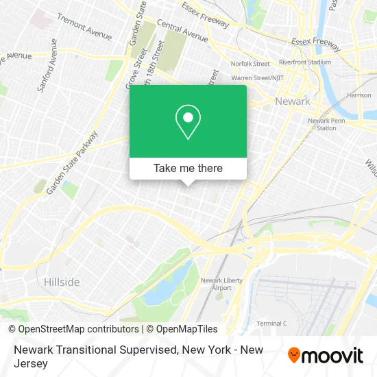 Newark Transitional Supervised map