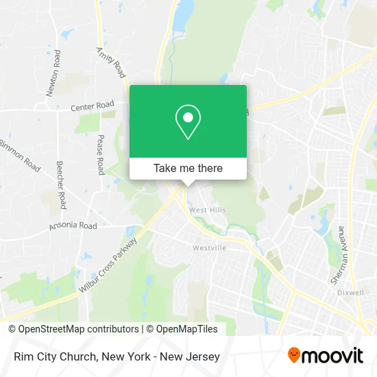 Rim City Church map