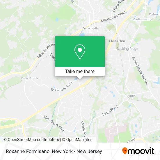Roxanne Formisano map