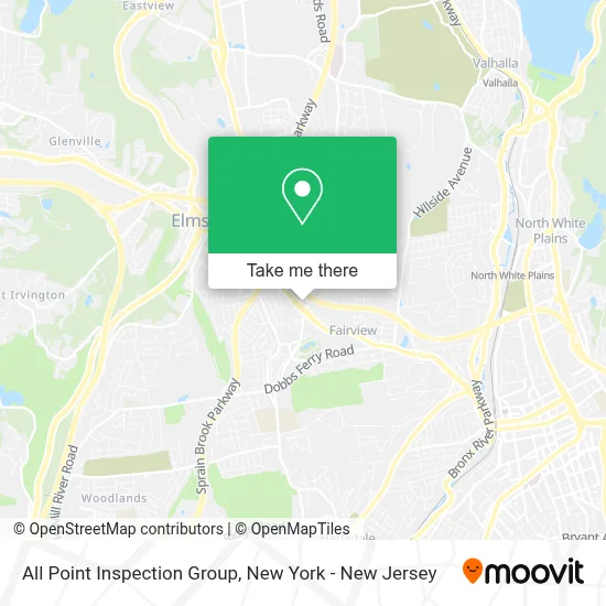 All Point Inspection Group map