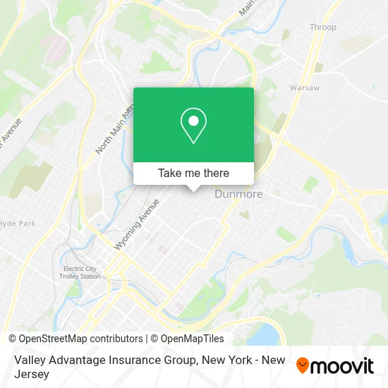 Valley Advantage Insurance Group map