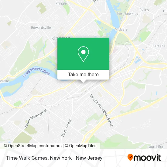 Time Walk Games map
