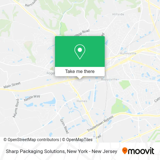 Sharp Packaging Solutions map