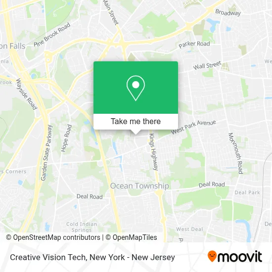 Creative Vision Tech map