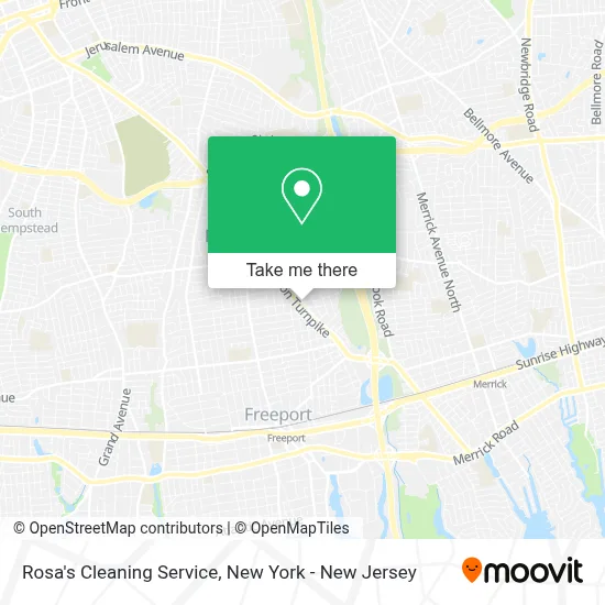 Rosa's Cleaning Service map