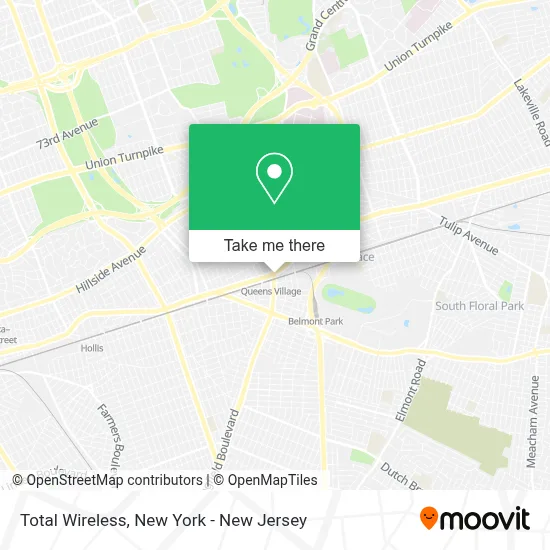 Total Wireless map