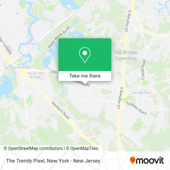 The Trendy Pixel map