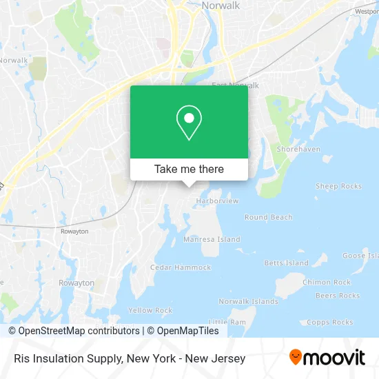 Ris Insulation Supply map