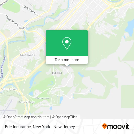 Erie Insurance map
