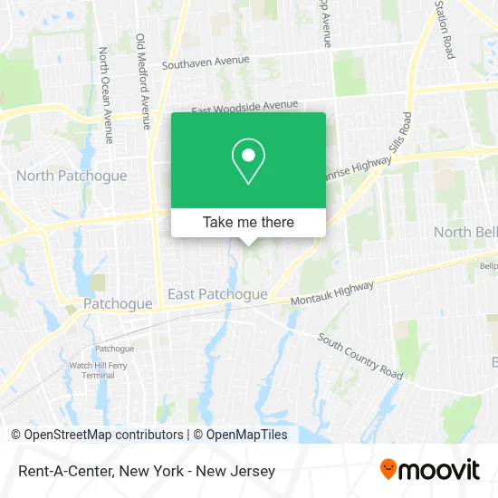 Rent-A-Center map