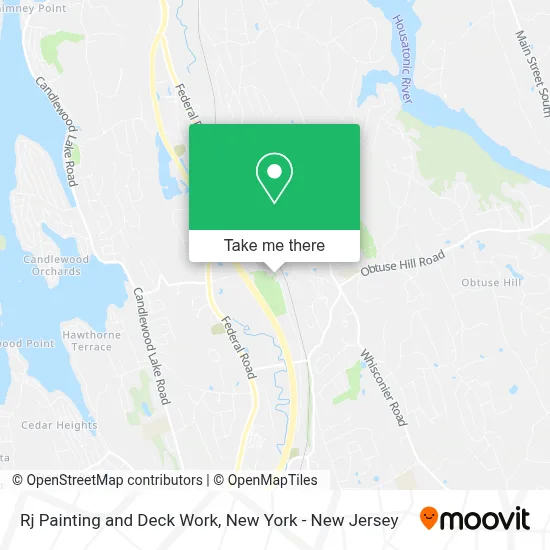 Rj Painting and Deck Work map