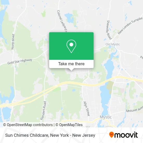 Sun Chimes Childcare map