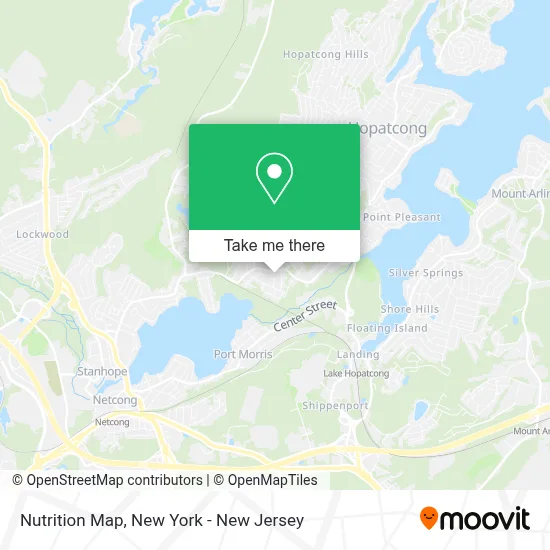Nutrition Map map
