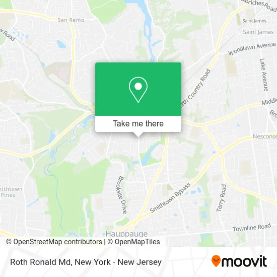 Roth Ronald Md map