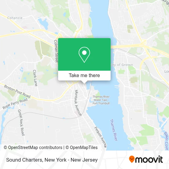 Sound Charters map