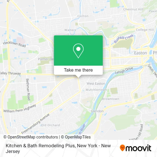 Kitchen & Bath Remodeling Plus map