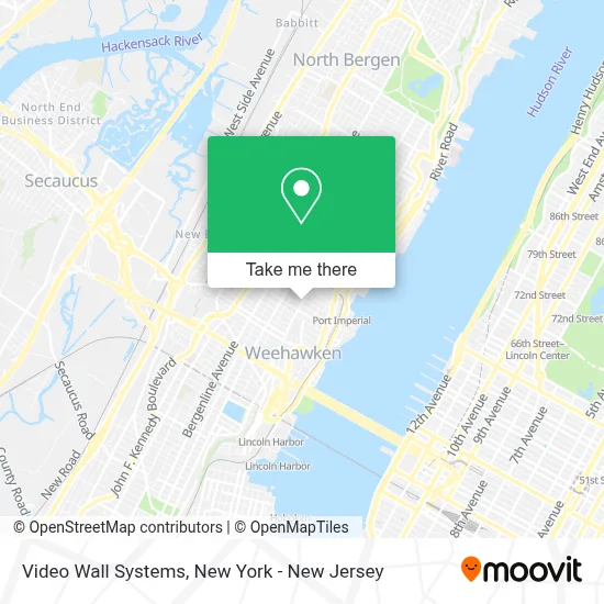 Video Wall Systems map