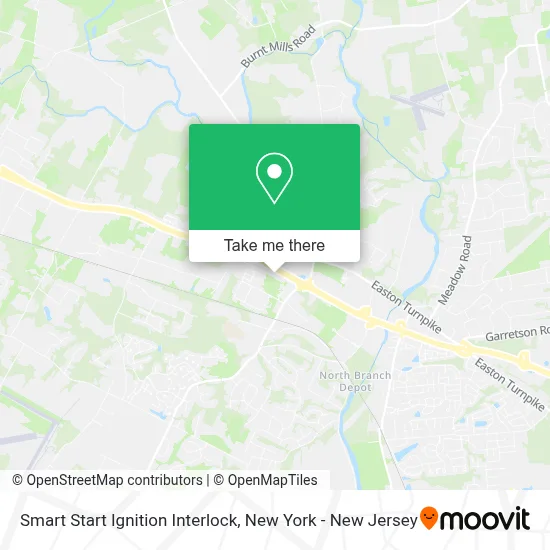Smart Start Ignition Interlock map