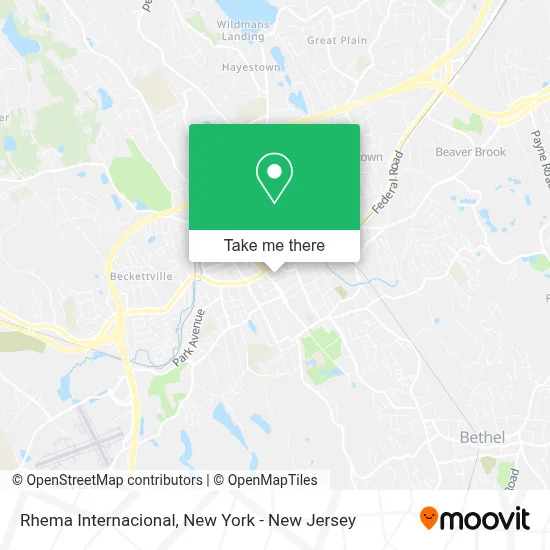 Rhema Internacional map