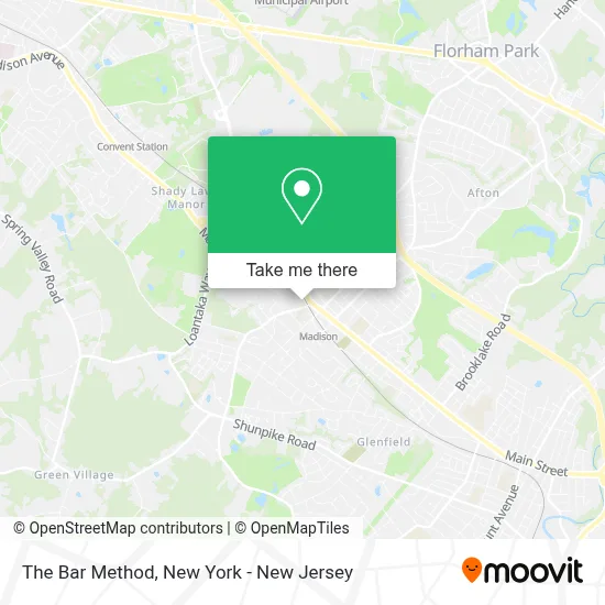 The Bar Method map