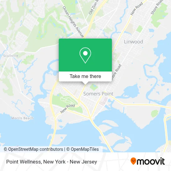 Point Wellness map