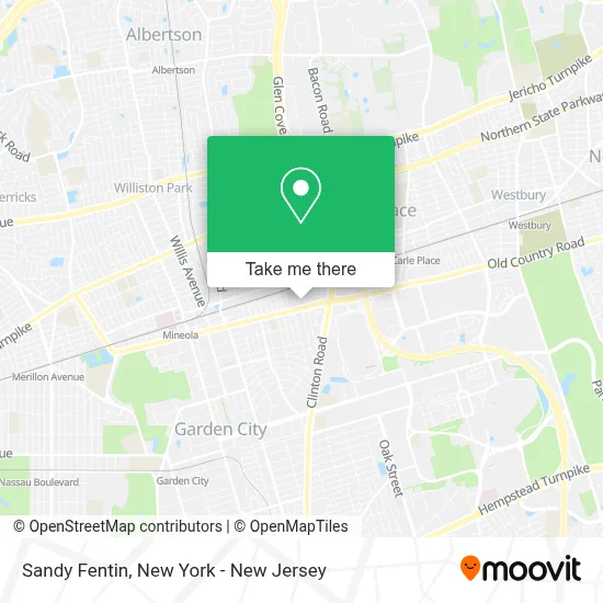 Sandy Fentin map