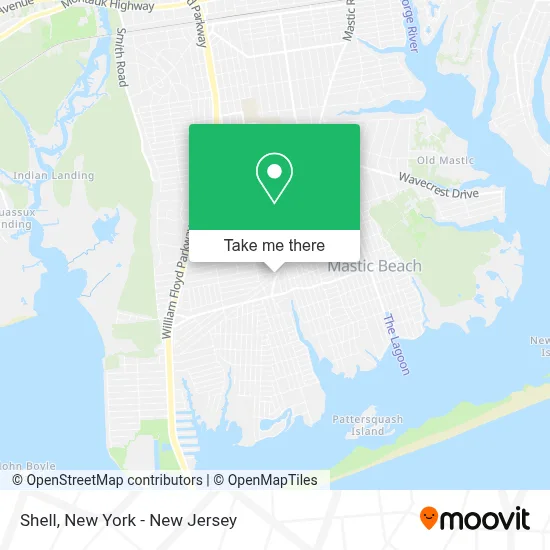 Shell map