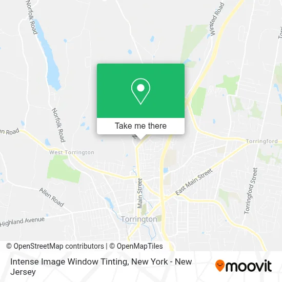 Intense Image Window Tinting map
