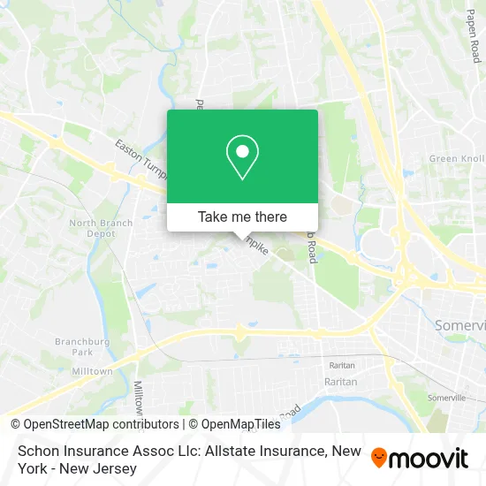 Schon Insurance Assoc Llc: Allstate Insurance map