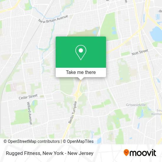 Rugged Fitness map