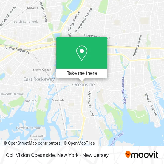 Ocli Vision Oceanside map