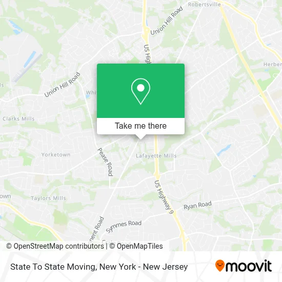State To State Moving map