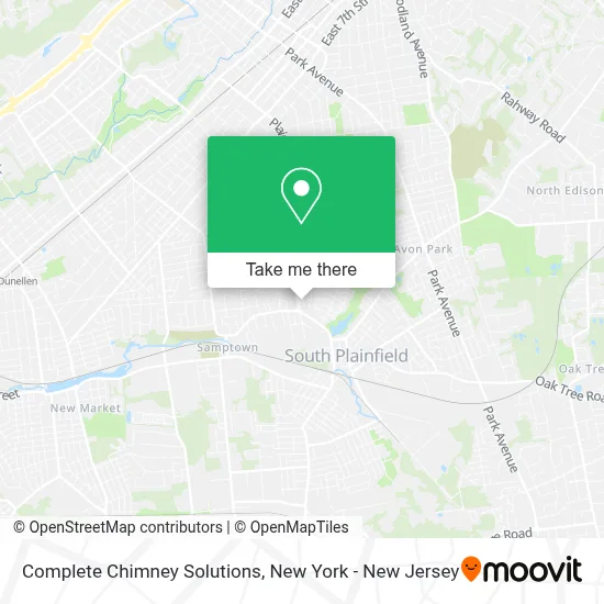 Complete Chimney Solutions map