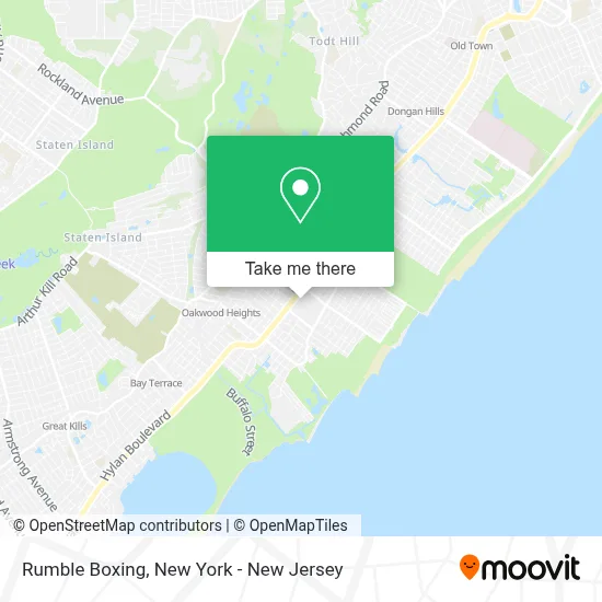 Rumble Boxing map