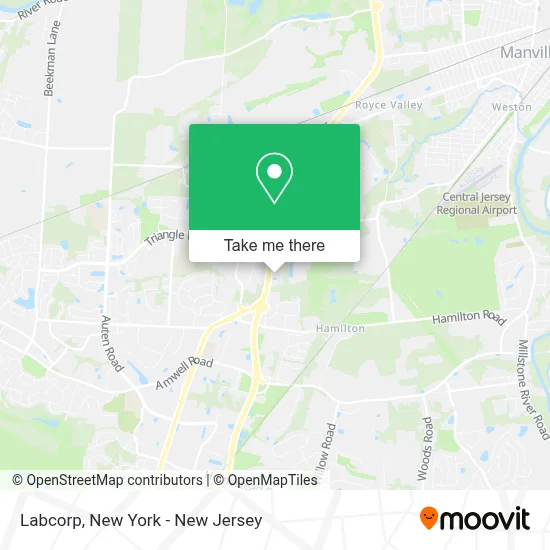 Labcorp map