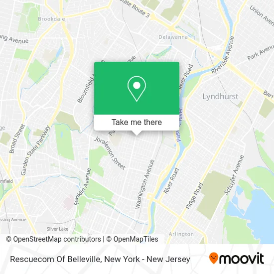 Rescuecom Of Belleville map