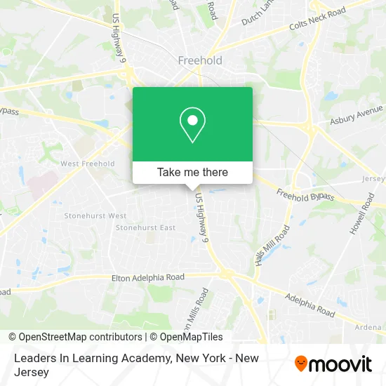 Leaders In Learning Academy map
