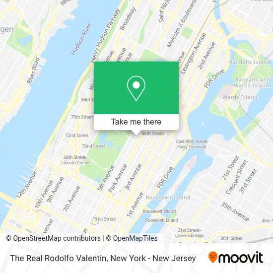 The Real Rodolfo Valentin map