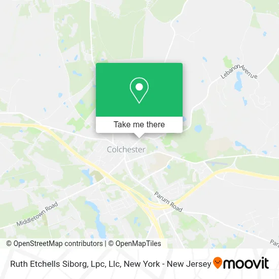Ruth Etchells Siborg, Lpc, Llc map