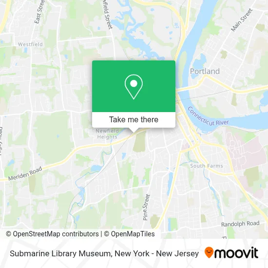 Submarine Library Museum map
